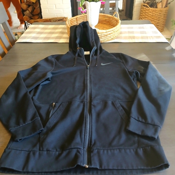 Nike Therma Fit Men's Black Jacket NWOT Med - Picture 1 of 4